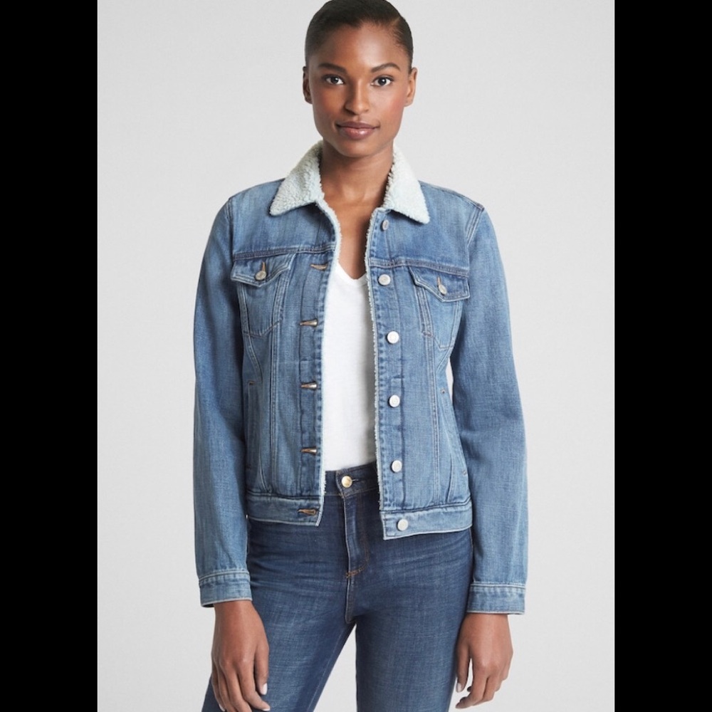 Sherpa Denim Jacket